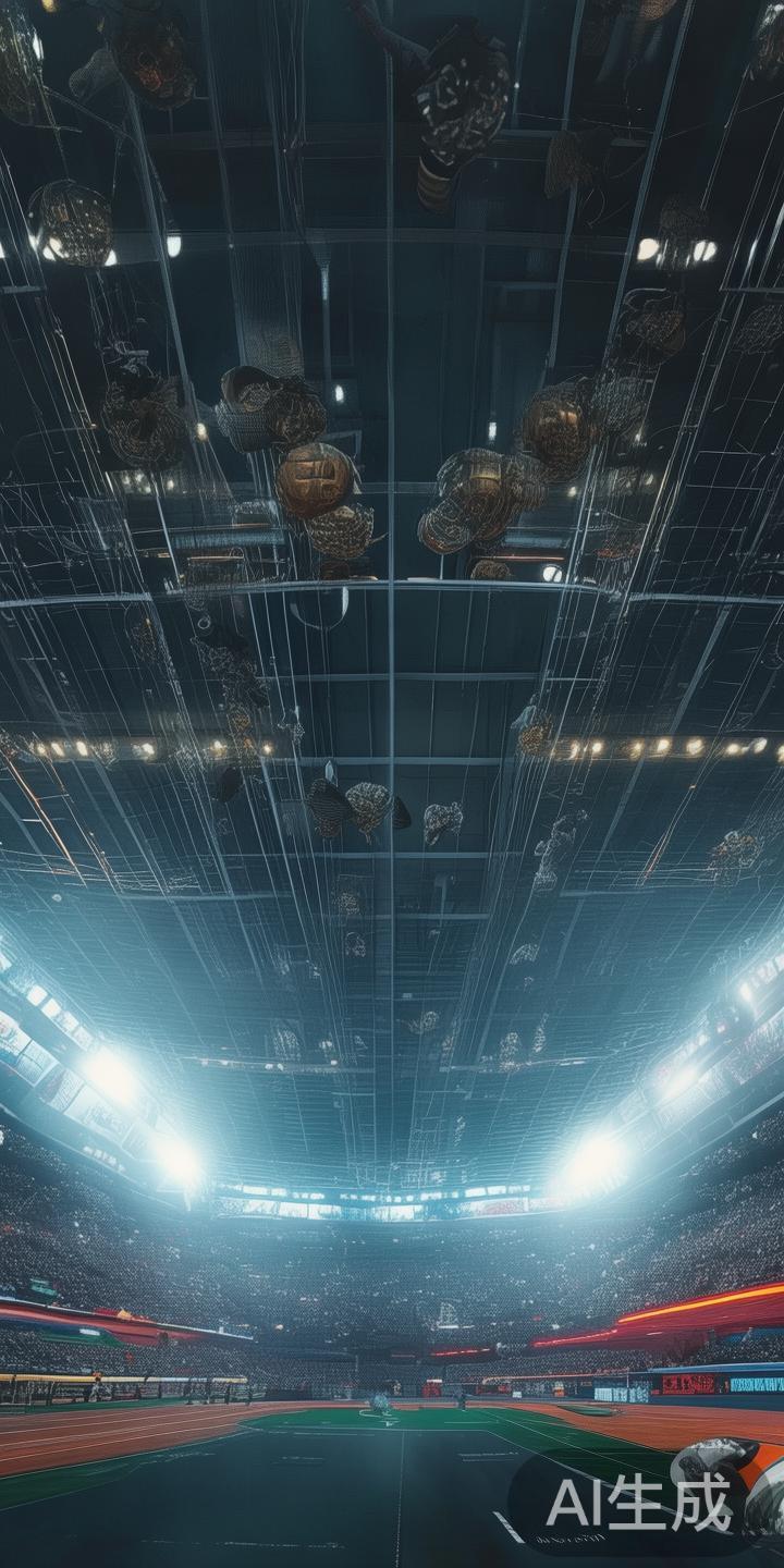 在比赛现场或电视屏幕前，运动员们奋力拼搏，每一次突